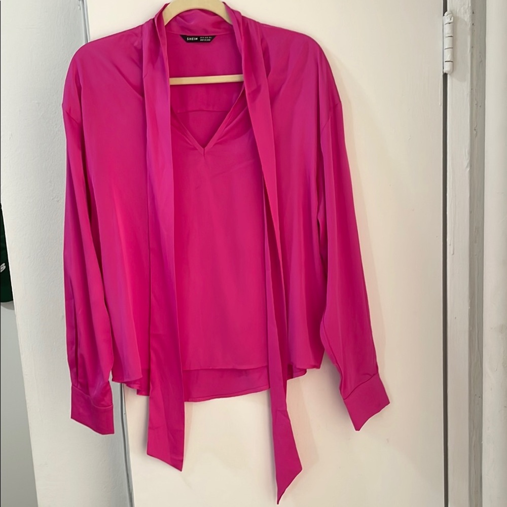Vibrant Pink Women's Top
